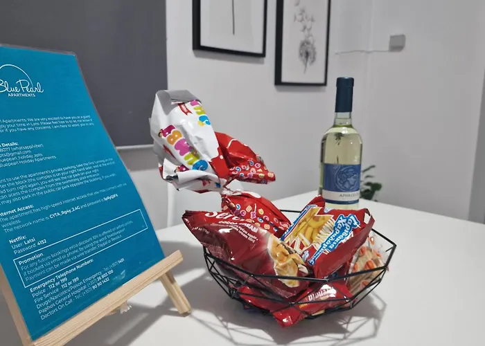 Blue Pearl With Pool In Kato Apartmán *